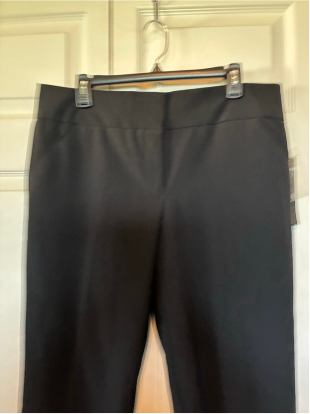 Women's Nicole Miller New York Black Capri Pants Size 14 - Picture 2 of 8